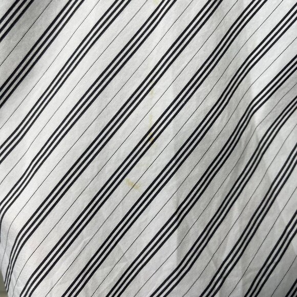 NWT A.L.C. Women's White Black Striped Wrap Asymmetrical Skirt Size 8 - Picture 15 of 15